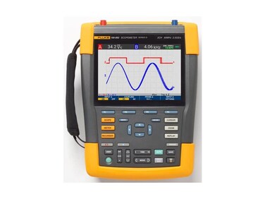 Fluke 190-062-III Color ScopeMeter, 60 MHz, 2 Channels Plus DMM/Ext. Input