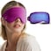 Cooling Eye Mask for Puffy Eyes - FSA HSA Eligible, Cold Eye Masks for Puffiness, Weighted Gel Eye Mask for Sleep, Reusable Ice Eye Mask for Dark Circles Migraines and Headache (Purple)