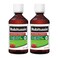 Robitussin Adult Maximum Strength Cough Plus Chest Congestion DM Max, Cough Suppressant and Expectorant, Raspberry Flavor, 8 Fl Oz x 2
