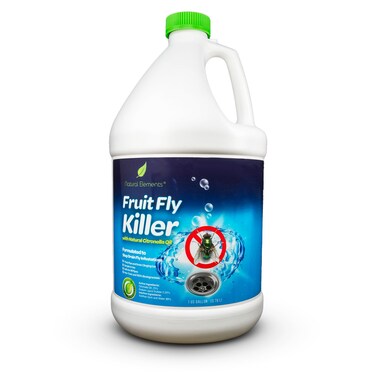 Natural Elements Fruit Fly Killer   Drain Flies, Gnats, Flying Ants   Home &amp; Commercial Use   Non-Toxic Gel Formula   1 Gallon   128 Fl Oz