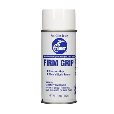 Cramer Firm Grip, Anti-Slip Grip Enhancer for Sweaty Hands &amp; Activities Like Football, Tennis, Golf, Weightlifting, Pole Fitness &amp; Gymnastics, Spray or Powder, 4 Ounce