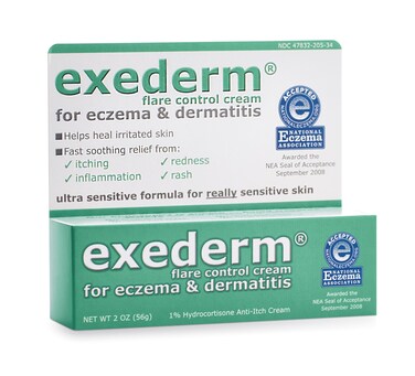 Exederm Flare Control Cream for Eczema &amp; Dermatitis, 2oz