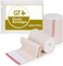Premium Elastic Bandage Wrap (3" 2 Pack) - Hook &amp; Loop Fasteners at Both Ends - Latex Free Hypoallergenic Compression Roll - Reusable Bandages for Waist, Legs, Elbow &amp; Knee Wrap