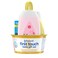 Johnson's First Touch Baby Gift Set, Baby Bath, Skin &amp; Hair Essential Products, Kit for New Parents with Wash &amp; Shampoo, Lotion, &amp; Diaper Rash Cream, Hypoallergenic &amp; Paraben-Free, 4 items