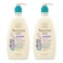 Aveeno Kids Sensitive Skin Face and Body Wash with Oat Extract, Gently Washes Away Dirt and Germs Without Drying, Tear-Free, Hypoallergenic Kids Body Wash, 18 fl. oz, 2 Pack