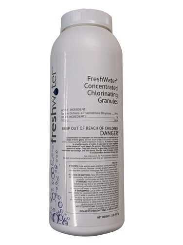 Hot Spring Concentrated Chlorinating Granules 2lbs 80021, white