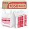 Reli. Plastic Bags Thank You (1050 Count)   White Grocery Bags with Handles   Shopping (Plastic)