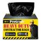 Reli. Contractor Trash Bags 55 Gallon Heavy Duty   20 Pack w/Ties   Construction Garbage Bag   Industrial   Extra Large/Big   Black