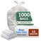Reli. SuperValue 13 Gallon Trash Bags   1000 Count Bulk   Tall Kitchen   Can Liners   Clear Multi-Use Garbage Bags