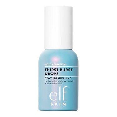 e.l.f. SKIN Holy Hydration! Thirst Burst Drops, Serum For A Radiant Complexion Instantly &amp; Over Time, Made With Hyaluronic Acid, Vegan &amp; Cruelty-Free