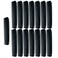 G.B.S 15 for Men's Hair Black Pack Pocket Size Beard &amp; Mustache Combs Unbreakable 15 All Fine Sideburns for Travel Effortless Glide Peak Comfort Bag Packing Fine Tooth