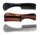 G.B.S Men &amp; Women Facial Comb Set, Black, Grey &amp; Tortoise MCT, Pack of 3