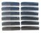 G.B.S Pocket Comb Black Course Fine and All Fine Pocket Comb, Pack of 12