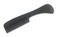 G.B.S Beard and Mustache Comb, Saw-Cut, Polished Pocket-Sized Comb 3 Inches, Black