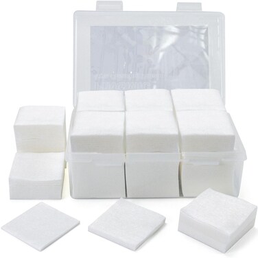 900 PCS Gun Cleaning Patches - Highly Absorbent Gun Patches, Lint-Free Gun Cleaning Cloth - 2"x2" Cleaning Patches for Firearms 9mm /.30cal, Bulk Gun Cleaning Wipes - Gun Cleaning Supplies