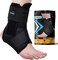 SNEINO Ankle Brace for Women &amp; Men - Ankle Brace for Sprained Ankle, Ankle Support Brace for Achilles, Tendon, Sprain, Injury Recovery, Lace up Ankle Brace for Running, Basketball, Volleyball (Medium)