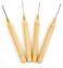 4 Latch Hook Crochet Needles/microneedle for Hair Extension, feather and Dread Maintenance Installation