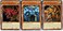 Konami YuGiOh Legendary Decks II Ultra Rare Yugi's God Card Set LDK2-ENS01, LDK2-ENS02 &amp; LDK2-ENS03