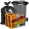 ToughBag 55 Gallon Trash Bags Heavy Duty (100 Count) - 50-60 Gallon Black Garbage Bags, Large Trash Bags - 38 x 58" - Made in USA