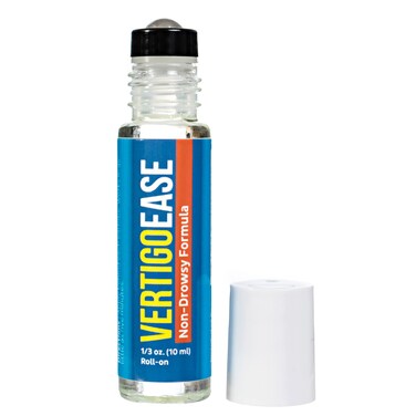 Basic Vigor Vertigo Ease Roll-On (10ml) - Natural &amp; Fast-Acting Vertigo and Dizziness Support with Lavender, Ginger, Frankincense &amp; Essential Oils - Combat Travel Sickness