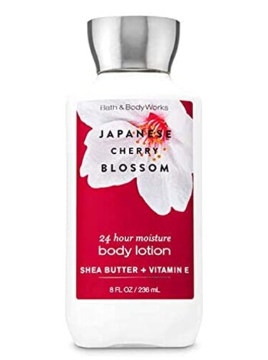 Bath &amp; Body Works Signature Collection Body Lotion, Japanese Cherry Blossom, 8 Ounce