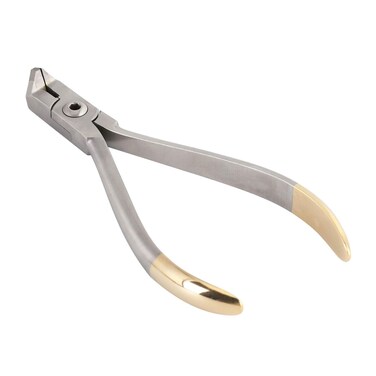 Distal End Cut Plier, Hold &amp; Cut Hard and Soft Wire Orthodontic Cutter Dental Surgical Instrument Tool - Braces Removal Tools Tooth Pulling Kit for Dentist - 12 Months Warranty