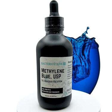 Methylene Blue Pharmaceutical Grade, Pure 1% Aqueous Solution 110 mL,