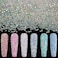 Tiny Nail Rhinestones 15000PCs 1.2mm Ultra Mini Pixie AB Glass Crystals for Nail Art Manicure Iridescent Long Lasting Shine Small Rhinestone Micro Dust Glitter Caviar Bead Sugar Gem