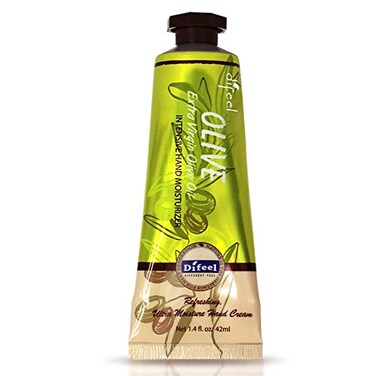 Difeel Luxury Moisturizing Hand Cream - Olive Oil 1.4 Ounce (12 Pack) - Hand Cream Multipack, Hand Cream Variety Pack