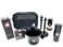 G.B.S Grooming Gift Set - Black Adjustable Double Edge Safety Razor, Shaving Mug, Shave Brush Razor Stand, Razor, Travel Toiletry Bag, Lavender Aftershave Balm and Natural Shaving Soap