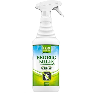 Eco Defense Bed Bug Killer - Bed Bug Spray &amp; Dust Mite Spray - Natural Treatment - 16 oz