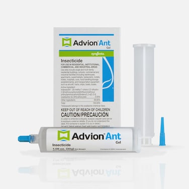 Advion Ant Gel Bait, 1 30-Gram Tube, 1 Plunger and 1 Tip, Effective Ant Bait, Formulated with 0.05% Indoxacarb, Indoor and Outdoor Use, Ant Killer Gel for Control of Most Major Ant Species