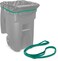 Tasker Rubber Bands for 95-96 Gallon Trash Cans, (Value 6 Pack)
