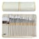 Paint Brushes Set of 24 Pieces Wooden Handles Brushes with Canvas Brush Case, Professional for Oil, Acrylic and Watercolor Painting