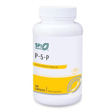 Klaire Labs P-5-P - 30 Milligrams of Bioactive Vitamin B6 Pyridoxal-5-Phosphate for Metabolic &amp; Liver Support, Hypoallergenic (100 Capsules)