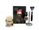 G.B.S Premium Shaving Set for Men, Shaving Brush and Stainless Razor Stand, Shave Soap and Bowl
