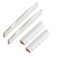 Frenflu 2 Sets 4pcs 6 String Acoustic Guitar Bone Bridge Saddle and Nut Made of Real Bone (Ivory)