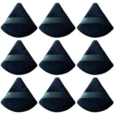 9 pcs Powder Puff Face Makeup Sponge:Powder Puff Face Triangle for Loose Powder Cosmetic Foundation Beauty Blender makeup puff
