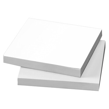 100 Sheets Dental Mixing Pads 2 Sides Paper 3"x3", Disposable Lab Mixing Papers Poly Coated for Dental Repairs &amp; Fillings Material, Mixing Composites, Rubber Based and Silicate Materials