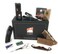 G.B.S Beard Grooming and Trimming Kit for Men, Beard Brush, Folding Comb, Mustache Comb, Beard Balm Wax and Unscented Oil, Barber Razor, Barber Scissors