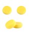 4 Pcs Round Painting Sponge WAFJAMF 2.96inch Yellow Craft Sponges Clay Sponge for Face Painting Art Crafts