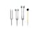 Feqsky Sound Therapy Tuning Forks (128Hz, 256Hz, 512Hz) for Healing Repairing Nervous System Musical Instrument and Stress Reliever Testing Health Care