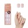 KISS imPRESS No Glue Mani Press-On Nails, Color, 'Instinct', Light Pink, Short Size, Squoval Shape, Includes 30 Nails, Prep Pad, Instructions Sheet, 1 Manicure Stick, 1 Mini File