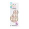 KISS imPRESS No Glue Mani Press-On Nails, Color FX, 'Connection', Light White, Short Size, Squoval Shape, Includes 30 Nails, Prep Pad, Instructions Sheet, 1 Manicure Stick, 1 Mini File