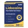 Sumifun 4% Lidocaine Pain Relief Patches 30 Count Maximum Strength Numbing Gel Patch for Back Knee Neck Joint Ache Muscle Soreness Topical Analgesic FSA or HSA Eligible