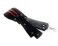 G.B.S Stylish Leather Strop for Straight Razor Sharpening &amp; Smooth Cowhide &amp; Dual Strop with Swivel Pivot Rings, Woven Strop Sharpening Strap Professional (Black with Red Strips)