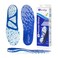 Powerstep Unisex Adult Bridge Adaptable Arch Support Insoles, Comfort Memory Foam Inserts, Plantar Fasciitis Relief Insole, Blue &amp; White, Men 8-9.5 Women 9-10.5 US