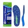 Powerstep Unisex Adult Pinnacle High Insole, Blue/Dark Green, Men S 6-6.5 / Women S 8-8.5 US