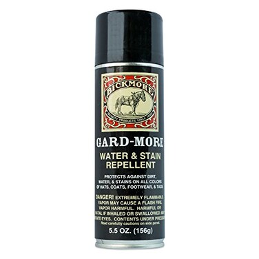 Bickmore Gard-More Water &amp; Stain Repellent 5.5oz- Leather Protector and Suede Protector Waterproofing Spray Guard for Boots, Shoes, Clothing, Hats, Jackets &amp; More