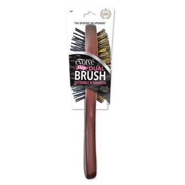 Evolve Deep Dual Detangle &amp; Smooth Brush